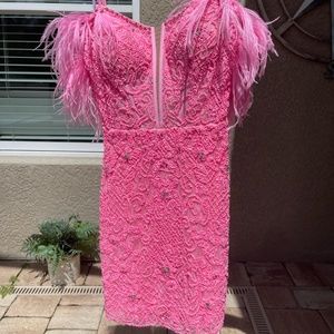 Sherri Hill  Candy Pink Dress 55148